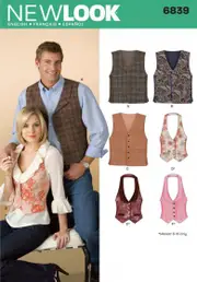 New Look Pattern 6839 Misses' and Men's Separates