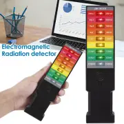 Digital EMF Tester Electromagnetic Radiation Detector Meter Counter 9 LED Light❅