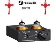 Fosi Audio BOX X2 Phono Preamp for MM Phonograph Turntable Tube Preamplifier