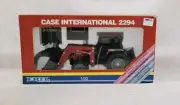 Ertl 1:32nd Scale Case International 2294 w/Front End Loader & Attachments