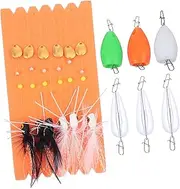 Mipcase 1 Set Reflective Sequin Simulation Bait Fishing Tackle for Outdoor Fishing Lifelike Lures with Floating Sinking Options