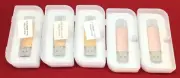 Set of 5 USB Flash Drives 64GB with USB-A, micro-USB
