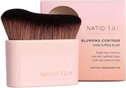 Natio Australia Blurring Contour Body Buffing Brush - Self Tanning Application Brush for Body - Streak Free Tanning, Ultra-Soft - Vegan Friendly