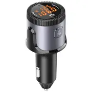 BC72 car mounted fast charger PD charger QC 3.0 Bluetooth hands-free FM transmitter dual display