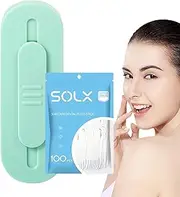 Weqizuerqi Travel Floss Picks Case, Travel Floss Professional Dispenser Automatic, 110 Floss Picks Floss Holder Reusable, Two-Way For Travel And Business Trips