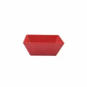 Melamine Square Bowl Red 300x115mm Ryner Commercial Plastic Serving Soup Bowls