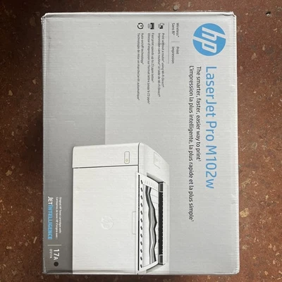 Brand NEW HP LaserJet Pro M102w Wireless Monochrome Printer G3Q35A Sealed Box