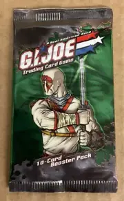 G.I. JOE TCG BOOSTER PACK (2004) Wizards of the Coast; Storm Shadow Wrapper New