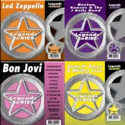 KARAOKE LEGEND SERIES 4 CDG BON JOVI,LED ZEPPELIN,BOSTON,GUNSN' ROSES IN PLASTIC