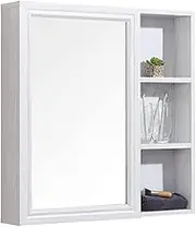 Mirrored cabinets Space Aluminum Bathroom Wall-Mounted Bathroom Wall-Mounted Storage Cabinet Wall Cabinet with Mirror