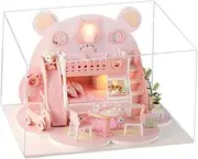 KOMBIUDA Make It Mini Model Building Kits Assemble Villa Model Boys and Girls-Friendly Miniature Home Great for Birthday Celebrations