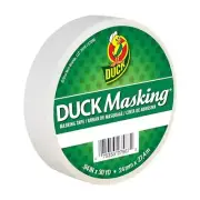 Duck Masking 240878 White Color Masking Tape, 94-Inch by 30 Yards