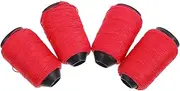 VINTORKY 4 Rolls Heavy Duty Nylon Twine Gardening Plant Ties Support Strings Strong Sturdy for Plant Climbing Projects Outdoor Indoor Use