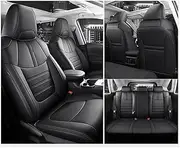 Car Seat Cover Specific Customize Compatible for Toyota RAV4 2020-2024 Full Covered with Front and Rear Full Set(Style 8)