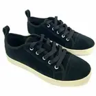 UGG Koolaburra Kellen Low Lace Suede Shoe Kids size 5 Black BRAND NEW W/O BOX