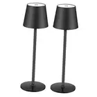 BGFHome Cordless Table Lamp LED Desk lamp,5000mAh Rechargeable Touch Night