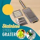 Vegetable Slicer Peeler Stainless Steel Multi Purpose Grater Shredder Cutter NEW