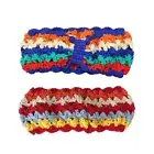 for Facial Headbands Women Makeup and Photoshoot Crochet Headband Elastic