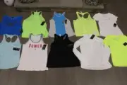 LOT 10 UNDER ARMOUR HEATGEAR WOMENS TANK TOPS NIKE DRI-FIT SHIRTS LARGE $300 NEW