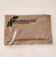 Fieldcrest No-Iron Percale Queen Fitted Sheet 60 x 80in Mocka Brown New