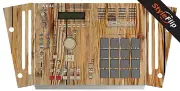 Akai MPC-2000 Skin | Wood 4 | Protective Decal | StyleFlip Skins