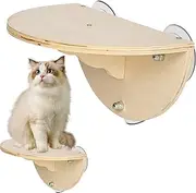 Kitten Hammock Seat - Suction Cup Seat, Indoor Hammock Bed, Stable Window | Foldable Rest Provides Comfort, Compact Modern Structure Enables Stretching During Napping, Viewing