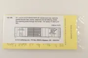 CDS HO St Louis Southwestern SSW 50' Boxcar Dry Transfer Decal - HO-180