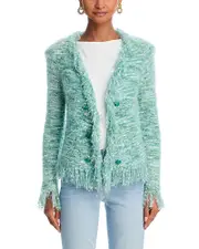 L'Agence Azure Cardigan Blazer