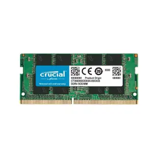 【Crucial 美光】DDR4 3200 16GB 筆電記憶體 (CT16G4SFRA32A)