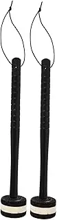 ERINGOGO Lightweight Drum Sticks Bass Drum Mallets Pair Comfort Grip for Boys and Girls Adults Random Color