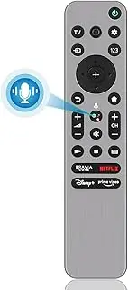 RMF-TX910U Voice Remote Control Replacement for All Sony TV Remote, for Sony Bravia 4K OLED UHD LED Smart TVs Google/Android Smart TVs (with Backlit, Voice Control and Remote Finder Function)