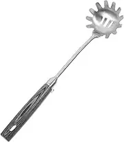 VERDANVERSE Stainless Steel Spaghetti Spoon Noodle Colander for Effortless Serving and Straining Kitchen Accessory for Home and Restaurant Use
