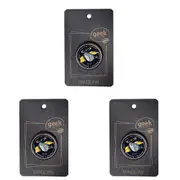 3x Geek Culture Space Enamel Pin Button Badge/Brooch Patch RND Jewellery Hubble