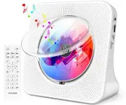 Portable CD Player with Speakers, CD Players for Home, Bluetooth CD Player wi...