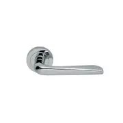 Manital Petra Handle Lever Set on Round Rose - Available in Various Finishes