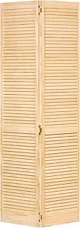 Closet Door, Bi-fold, Kimberly Bay® Traditional Louver-Louver Clear (80x30)