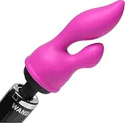 Wand Essentials Euphoria G-spot and Clit Stimulating Silicone Wand Massager Attachment