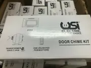 DOOR CHIME DOOR BELL Kit USI Electric Ding Dong BCK1-PDWH1UN unlighted new
