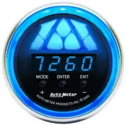 Auto Meter 2-1/16in C/S Shift Light - 1 Stage- Blue Light