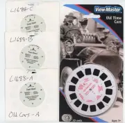 Antique / Old Time CARS View-Master TEST Reels Copy Envelope