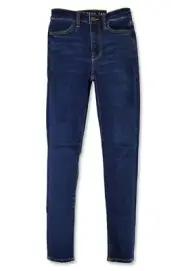 American Eagle Women's 1961429 Next Level Super High Rise Jegging, Midnight Blue