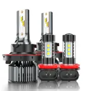 For Ford Flex 2009-2018 6000K LED Headlight Hi/Lo + Fog Light Combo 4x Bulbs (for: Nissan)