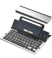 Geyes Bluetooth Keyboard Foldable, Portable Folding Wireless Keyboard