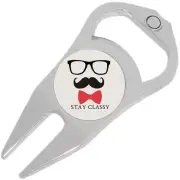 Stay Classy Golf Ball Marker Divot Repair Tool Bottle Opener