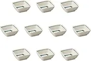 Setomonohonpo Set of 10 Sentan Square Chiyoguchi (3.5 x 3.5 x 1.5 inches (8.9 x 8.9 x 3.8 cm)