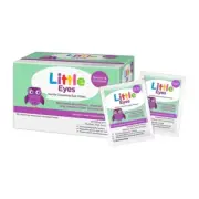 Little Eyes Gentle Cleansing Eye Wipes 30 Pack Soothing Tearless Rinse Free