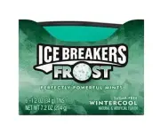 Ice Breakers Frost Mints Winter Cool Sugar Free 1.2oz. 6 Packs. Discontinued New