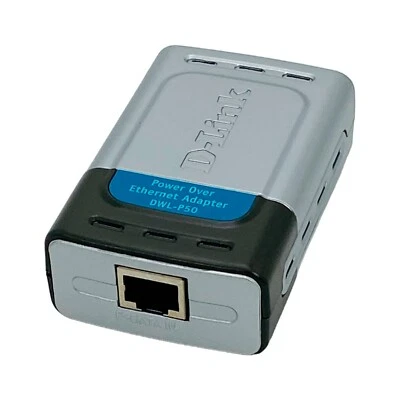 NEW D-Link DWL-P50 1-Port 10/100 PoE Splitter 5V/12V NO Adapter