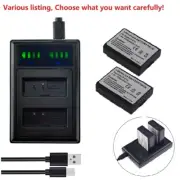 LP-E10 Battery or LCD Charger for Canon Rebel T3 T5 T6 T7 EOS 1300D 1200D X50