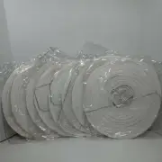 Eight 12" White Round Paper Lantern Lamp Shades For Wedding, Home, Party Decor